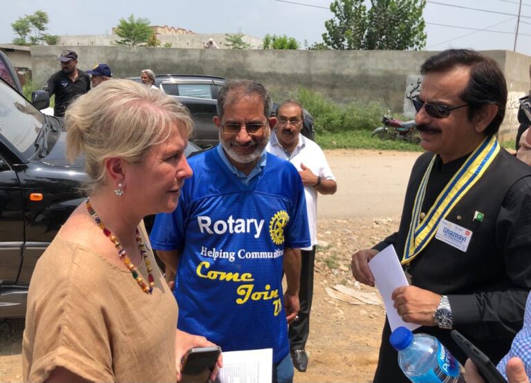 Warm Welcome To RI President